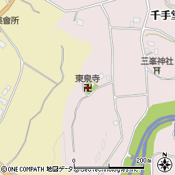 東泉寺周辺の地図