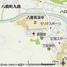 兵庫県養父市八鹿町九鹿174-25周辺の地図