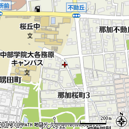 岐阜県各務原市那加桜町3丁目27周辺の地図