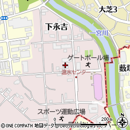 千葉県茂原市下永吉2048周辺の地図