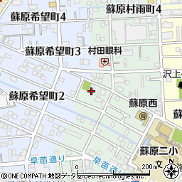 岐阜県各務原市蘇原村雨町2丁目42周辺の地図