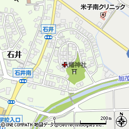 鳥取県米子市石井1116-3周辺の地図