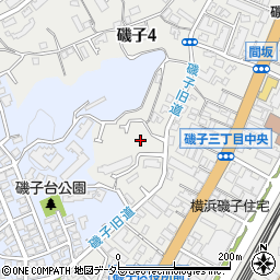 神奈川県横浜市磯子区磯子4丁目14-28周辺の地図