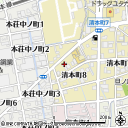 ファミリーマート岐阜営業所周辺の地図