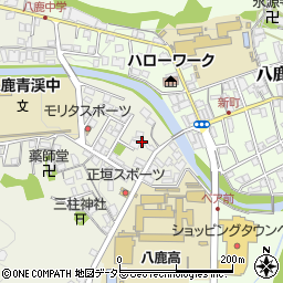 兵庫県養父市八鹿町九鹿119周辺の地図