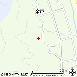 鳥取県東伯郡三朝町余戸326周辺の地図