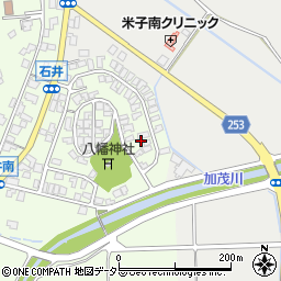 鳥取県米子市石井1071周辺の地図