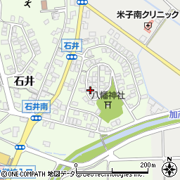 鳥取県米子市石井1116-4周辺の地図