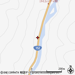 長野県飯田市上村中郷415周辺の地図