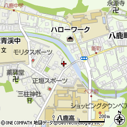 兵庫県養父市八鹿町九鹿104周辺の地図