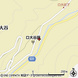 兵庫県美方郡香美町村岡区口大谷612周辺の地図