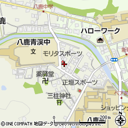 兵庫県養父市八鹿町九鹿115-13周辺の地図