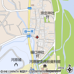 鳥取県鳥取市河原町河原21周辺の地図