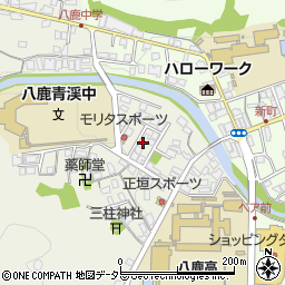 兵庫県養父市八鹿町九鹿115周辺の地図