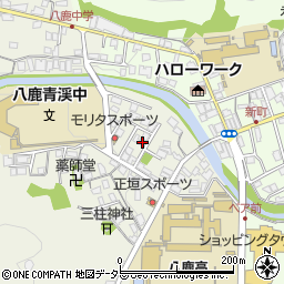 兵庫県養父市八鹿町九鹿115-5周辺の地図