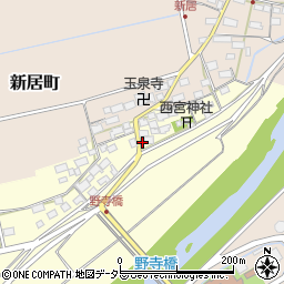 滋賀県長浜市野寺町25周辺の地図