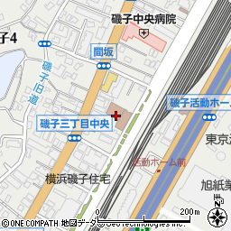 横浜市役所健康福祉局　老人福祉センター喜楽荘周辺の地図