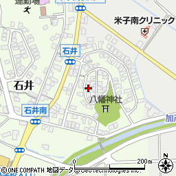 鳥取県米子市石井1116-5周辺の地図