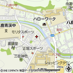 兵庫県養父市八鹿町九鹿117周辺の地図