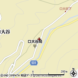 兵庫県美方郡香美町村岡区口大谷620周辺の地図