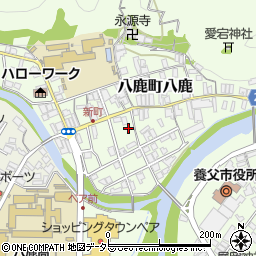田中音友堂　八鹿支店周辺の地図