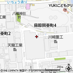 岐阜県各務原市蘇原興亜町周辺の地図
