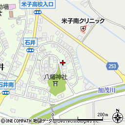 鳥取県米子市石井1087周辺の地図