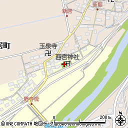 滋賀県長浜市野寺町14周辺の地図