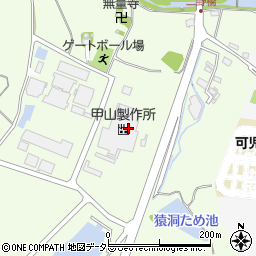 株式会社甲山製作所　カブトヤマ事務機周辺の地図