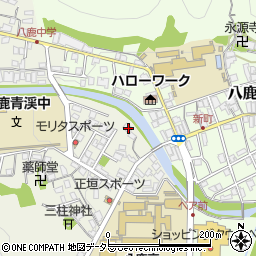 兵庫県養父市八鹿町九鹿106周辺の地図