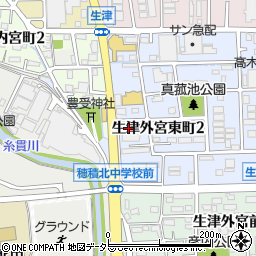 株式会社赤ちゃんデパート水谷　穂積店周辺の地図