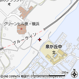 神奈川県横浜市泉区和泉町2702周辺の地図
