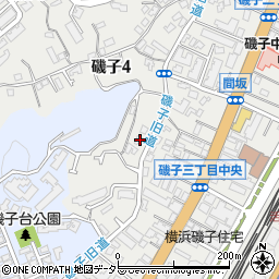 神奈川県横浜市磯子区磯子4丁目11-9周辺の地図