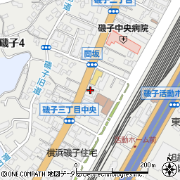 神奈川県横浜市磯子区磯子3丁目1-45周辺の地図
