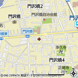 セブンイレブン海老名門沢橋店周辺の地図