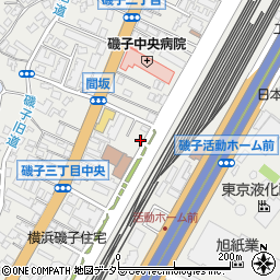 神奈川県横浜市磯子区磯子3丁目1-12周辺の地図