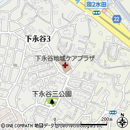 横浜市下永谷地域ケアプラザ周辺の地図