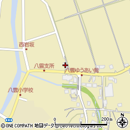 島根県松江市八雲町西岩坂358周辺の地図