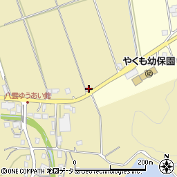 島根県松江市八雲町西岩坂295-2周辺の地図