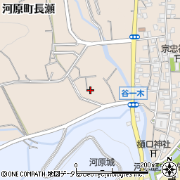 鳥取県鳥取市河原町長瀬75周辺の地図