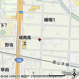 モナーク岐阜倉庫周辺の地図