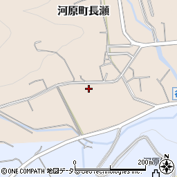 鳥取県鳥取市河原町長瀬277周辺の地図