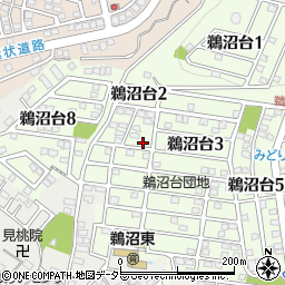 岐阜県各務原市鵜沼台2丁目60周辺の地図