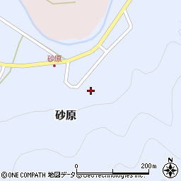 鳥取県東伯郡三朝町砂原196周辺の地図