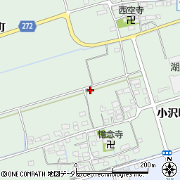 〒526-0004 滋賀県長浜市小沢町の地図