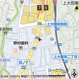 カラオケ モコモコ 上大岡店周辺の地図