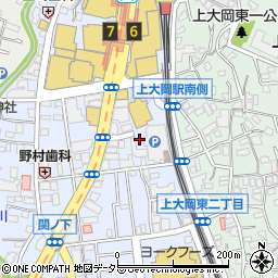 団欒 だんらん 上大岡店周辺の地図