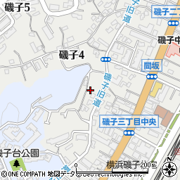 神奈川県横浜市磯子区磯子4丁目11-26周辺の地図