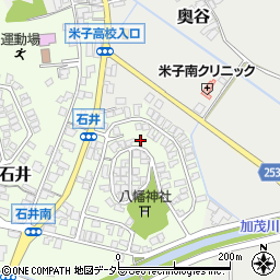 鳥取県米子市石井1090周辺の地図