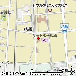 神戸町役場ふれあいセンター　子育て支援センター周辺の地図